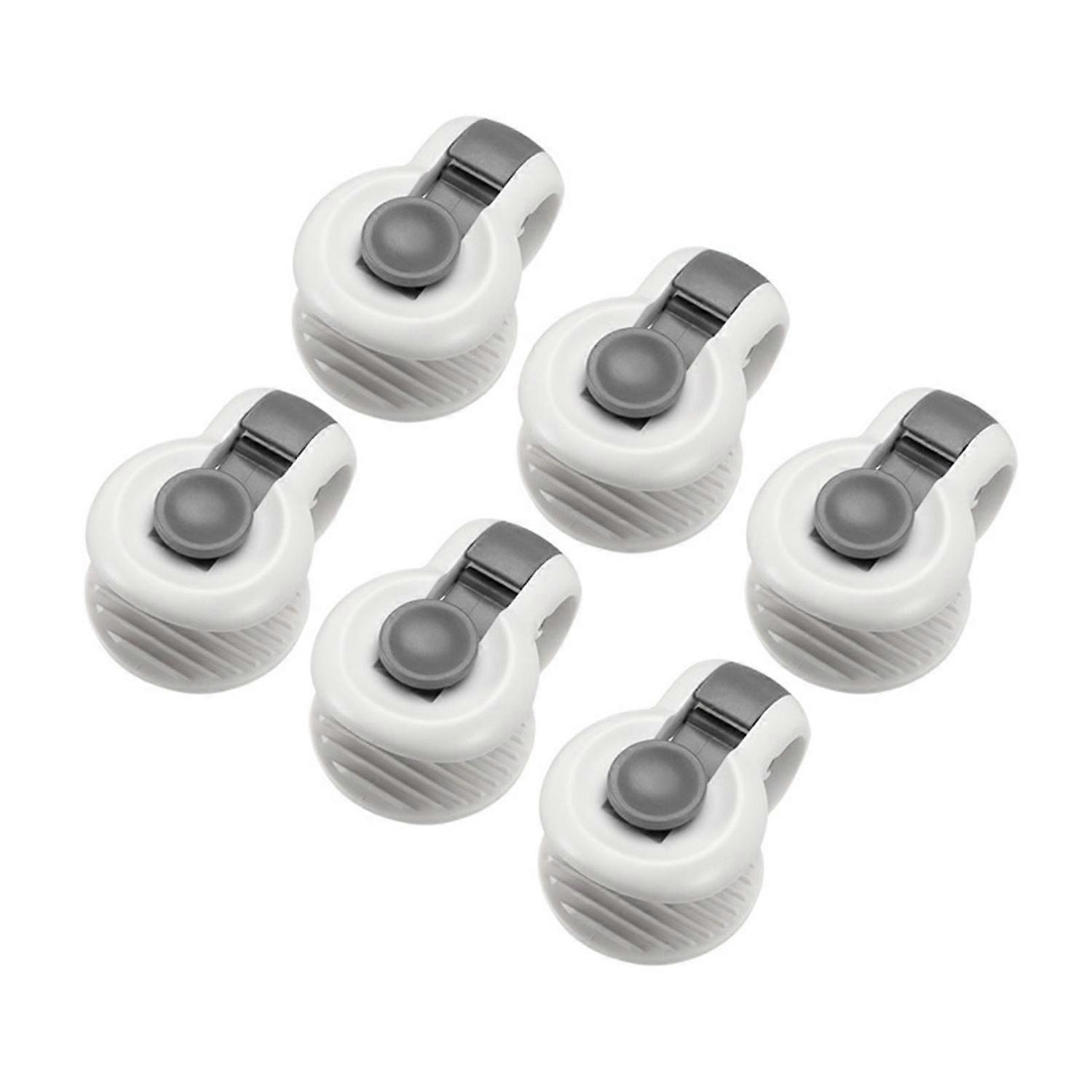 6Pcs Padded Comforter Clips Safe Locking Mini Size Simple Installation Duvet Clips Comforter