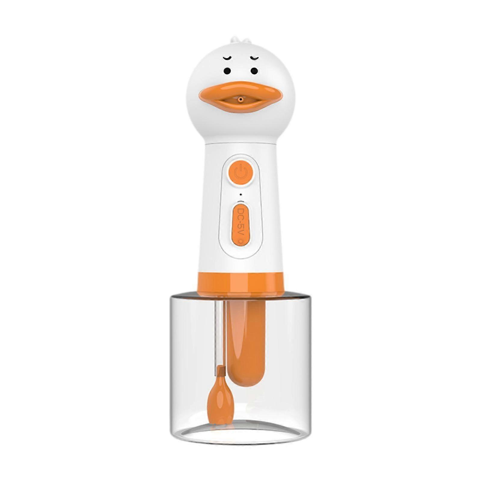 Animaux de compagnie Distributeur de savon en mousse Chats Machine à mousse pour animaux de compagnie Nettoyage ménager Chiot canard jaune