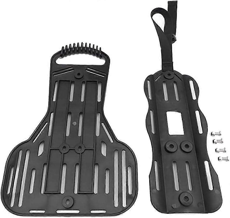 High Strength Durable Two Piece Black Diving Backboard Harness