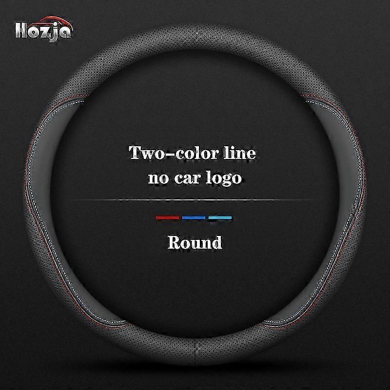 Läder Bil Rattkåpa Lämplig För Toyota Yaris Corolla Avalon Auris Camry Verso Tundra Rav4 Auto Tillbehör