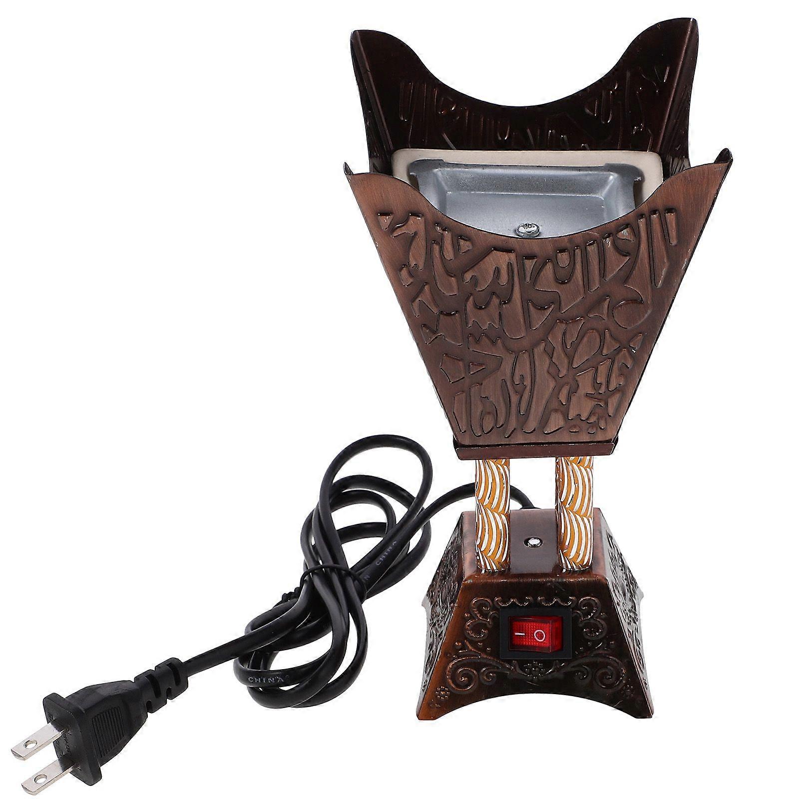 Middle Eastern Style Electric Incense Burner Desktop Censer Burner  (US Plug)