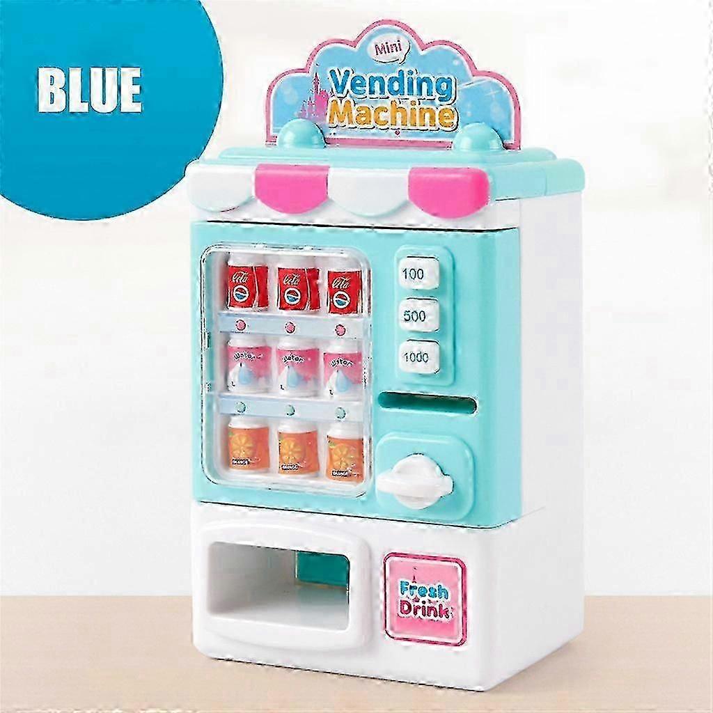 WXH Kids Toys Vending Machine Beverage Machine Simulation Home Shopping Set Toys 242004