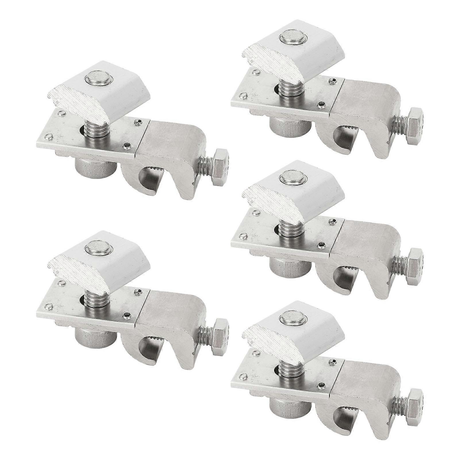 5PCS Photovoltaic Grounding Clamps Solar Panel Ground Terminal Cable Lug for Solar Mounting System
