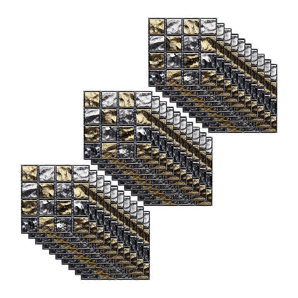 ملصقات بلاط 3D - ديكور حائط منزلي للمطبخ ذاتية اللصق (30 قطعة)