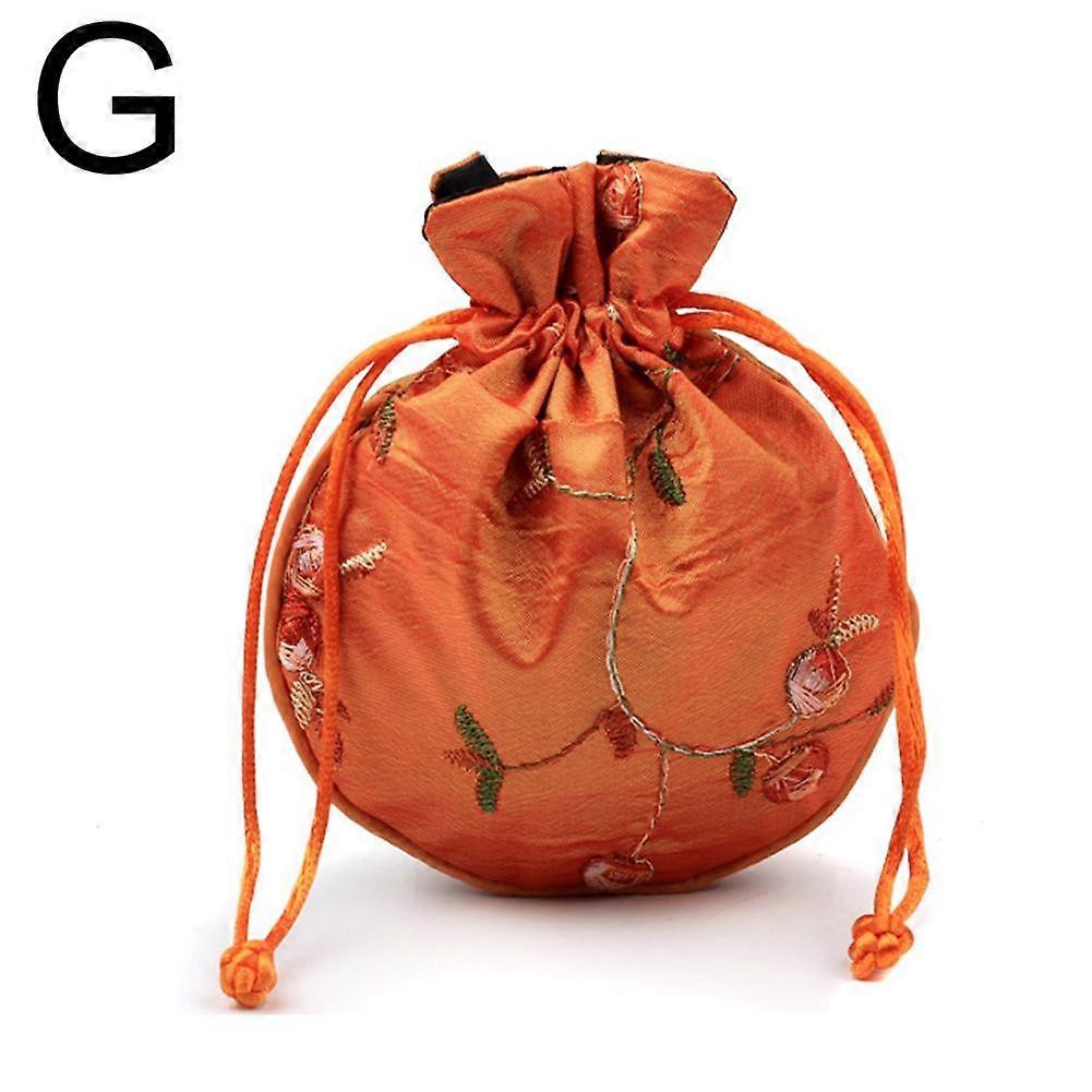 Flower Handbags Handmade Embroidered Flower Cosmetic Handbag Ethnic Style