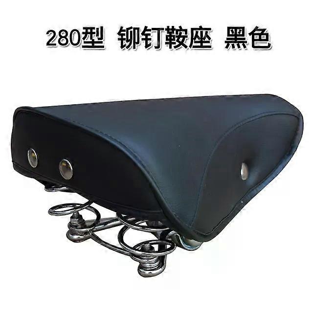 G02 Bicycle Saddle Vintage Leather Comfortable Seat Cycling Accessories Seatstay Rivet Bike Saddle