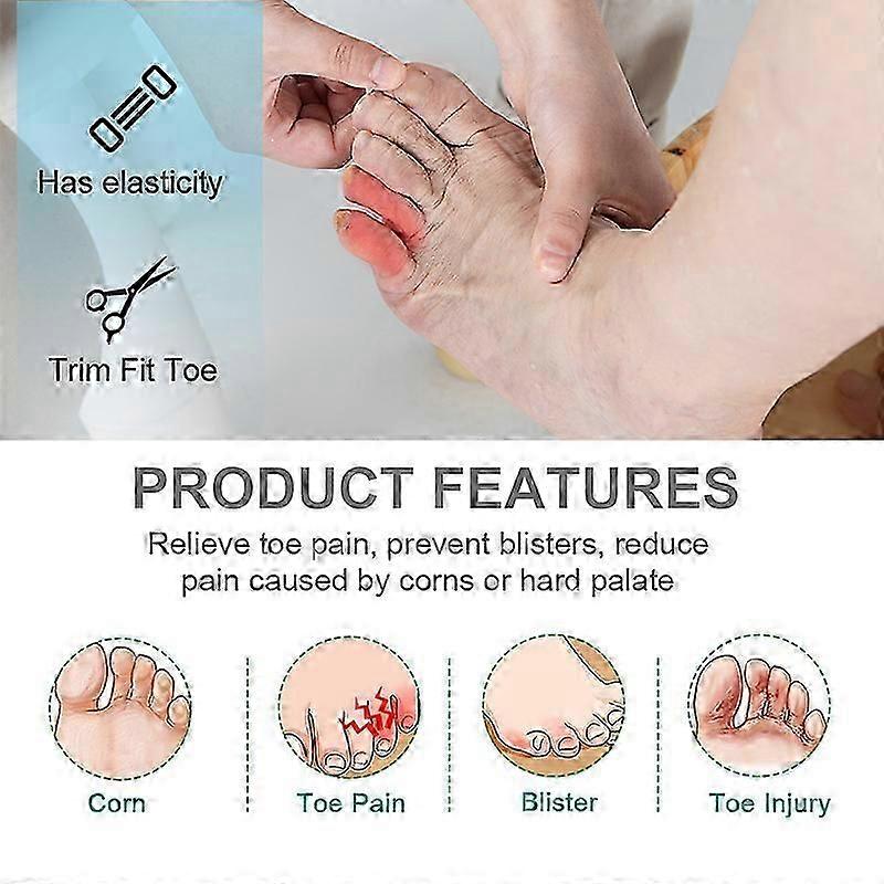 Thumb Toe Protector Sleeve Separator Feet Care Breathable Comfortable Correction Tools