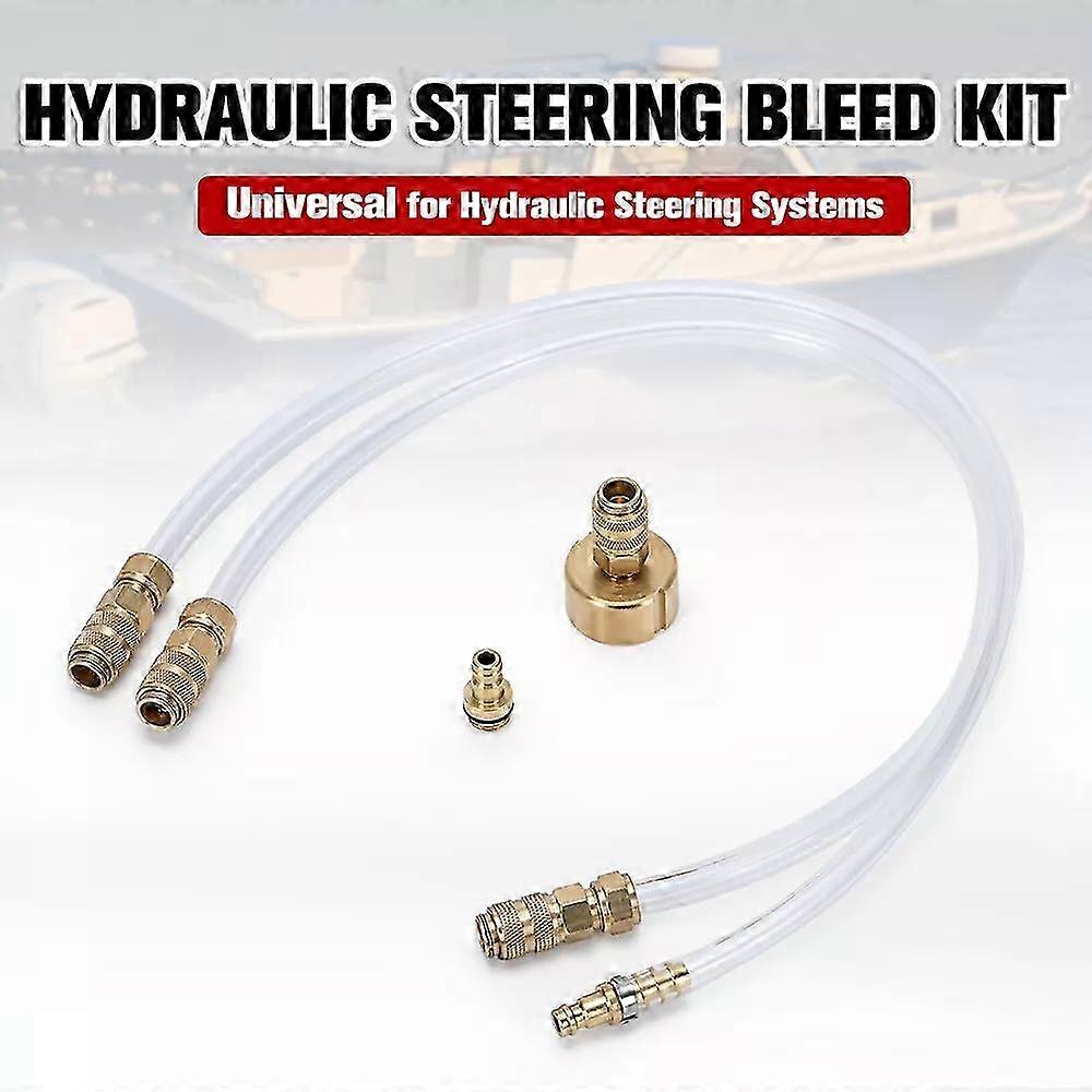 For Sea Star Hydraulic Steering Kit System Bleeder Filler Hose - Foto 4