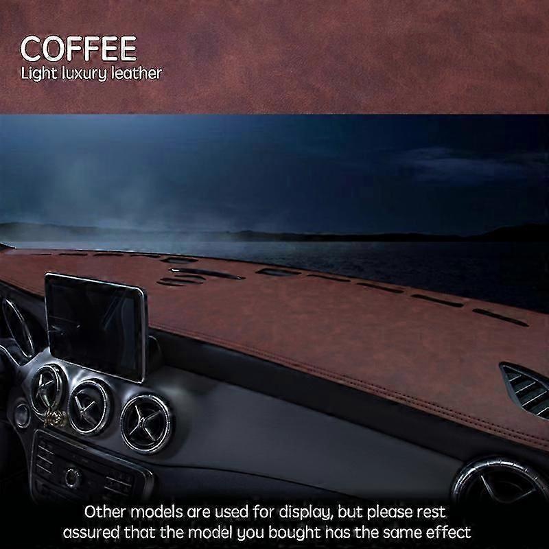Exquisite For Porsche Macan 2014 2015 2016 2017-2023 Turbo Gts S Car Dashboard Avoid Light Pad Instrument Platform Desk Cover Mat Carpets