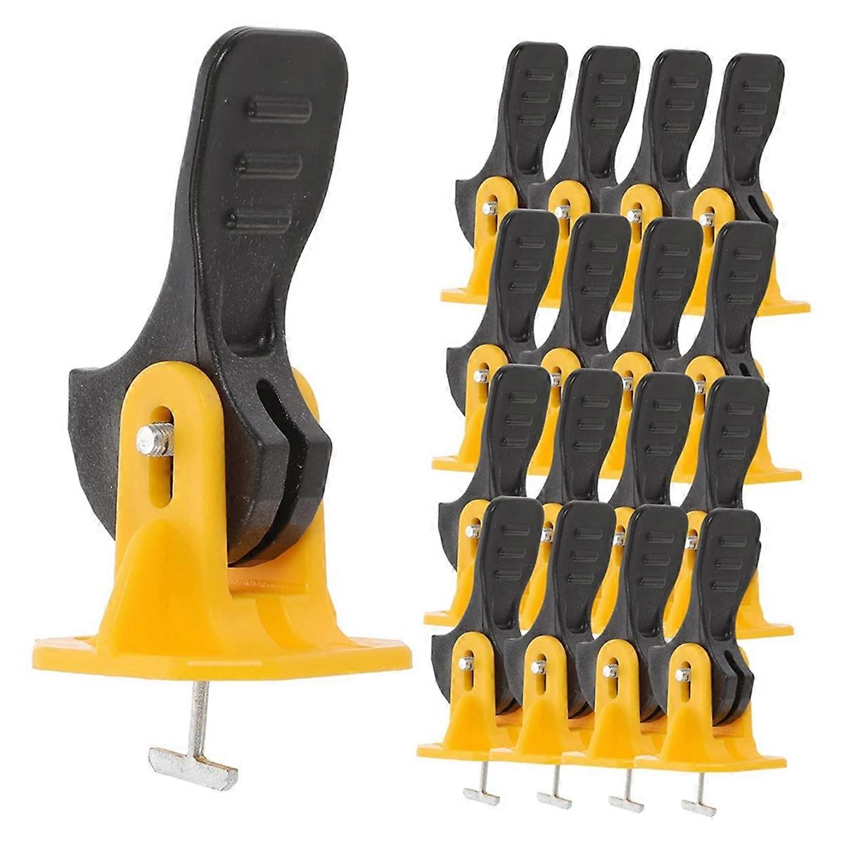 50pcs Tile Leveler Tool Kit Tile Leveling System with Tile Spacer for Floor Installation for Grouting and Leveling Floor