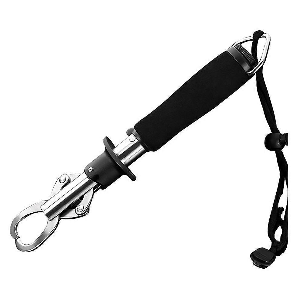 Angler's Best Friend: Durable Practical Tool With Polished Stainless Steel, Comfortable Grip Handle Ensures Stability, Fish Lip Gripper And Hook
