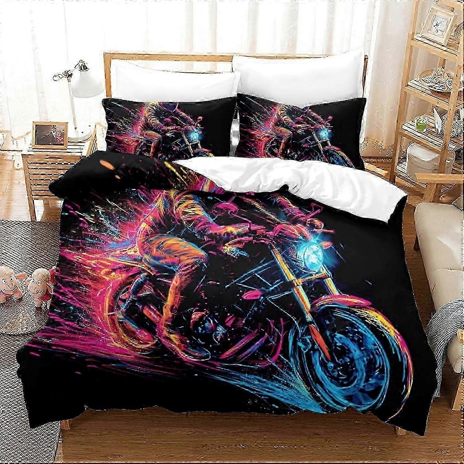 J2987 Lençóis Mr. Bean Capa de Edredom moderno Tema Conjunto de Cama quarto 2 Peças Conjunto de Capa de Edredão Elegante simplicidade Capa de Colcha com Fronha