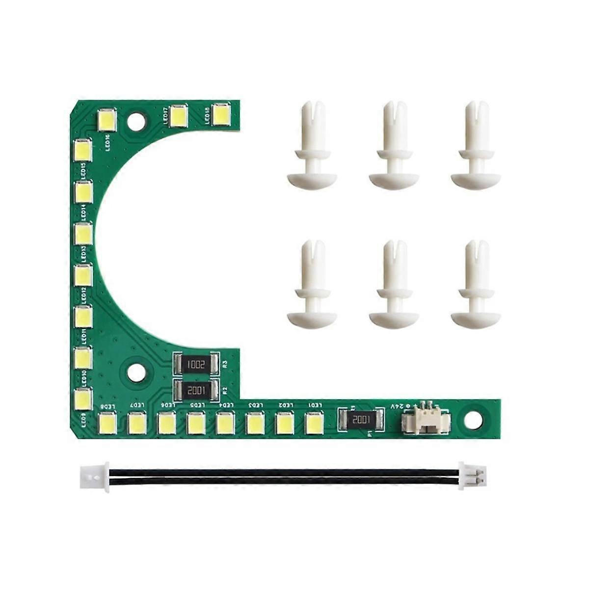 LED Light Board Kit High Brightness Lighting Easy to Install 3D Printer Parts for SV07 3D Printer