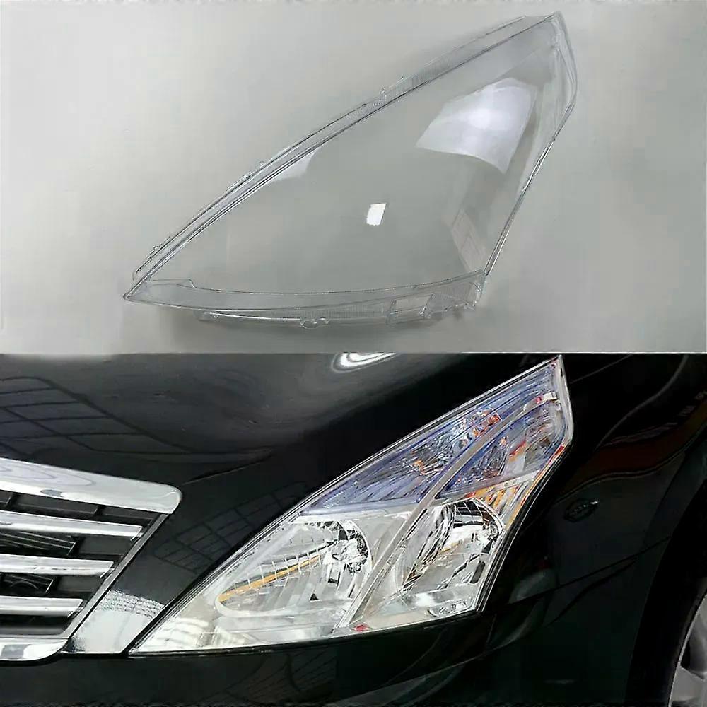 For Nissan Teana 2008 2009 2010 Transparent Lampshade Lamp Shade Front Headlamp Shell Headlight Cover Lens Plexiglass