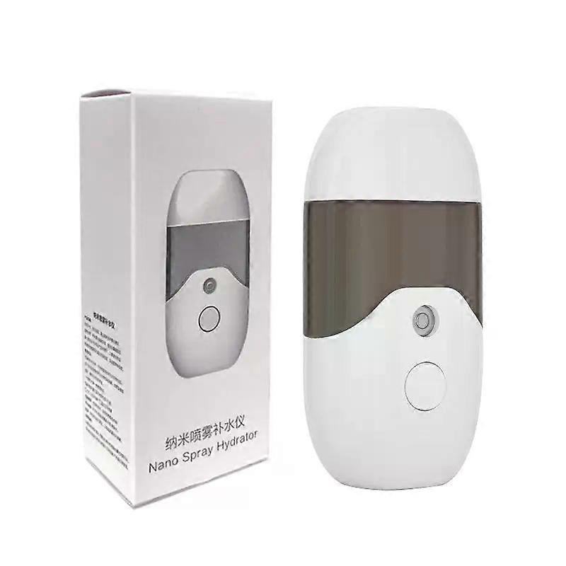 Facial Mist Face Steamer Spa Atomizer USB Mini Spa Face Steamer Portable Humidifier Rechargeable Moisturizing Nano
