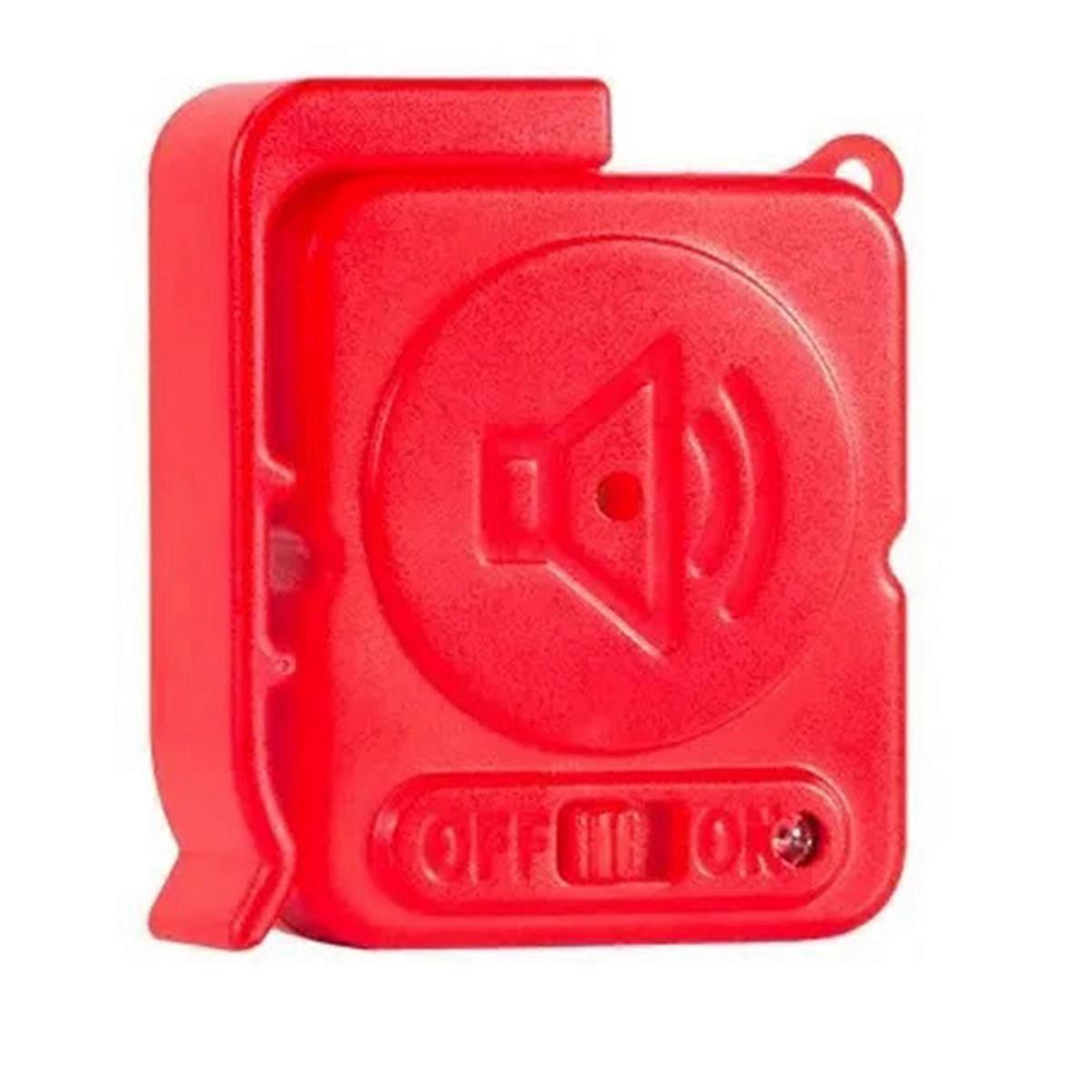 120dB Ultra-Slim Detector Anti-theft Burglar Alarm red