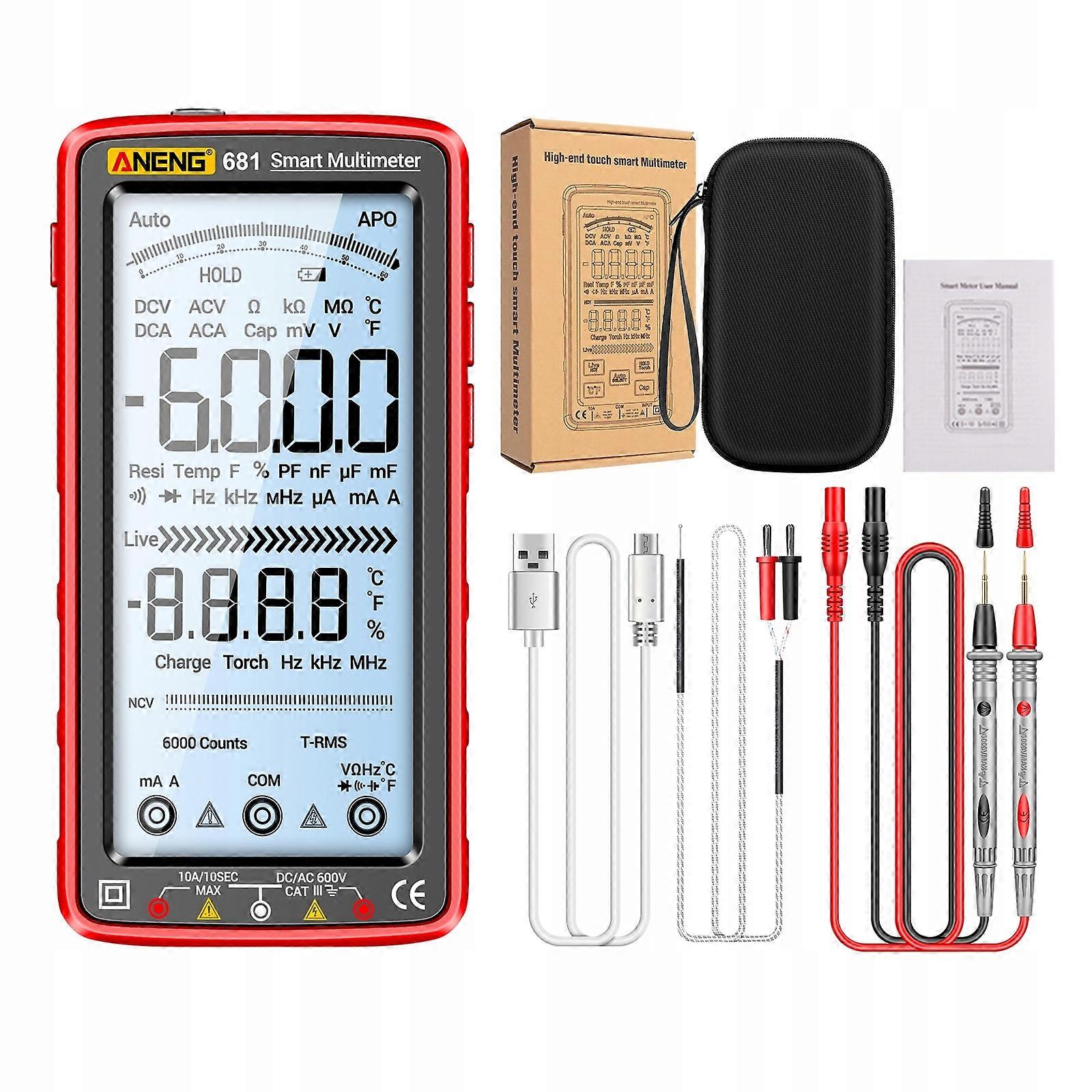 Aneng 681 6000 Counts Digital Multimeter