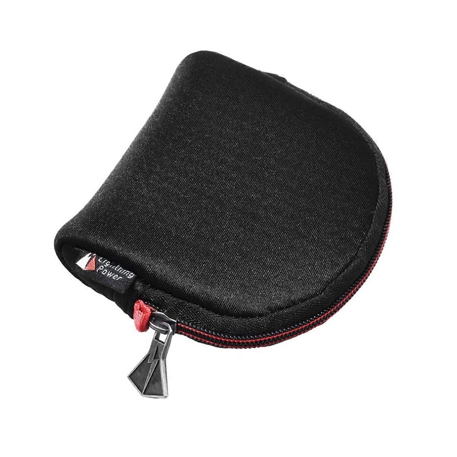 Koruyucu Lens Filtre Saklama Çantası Yumuşak Kamera Lens Filtre Kılıfı Yuvarlak Filtre Saklama Kutusu Taşıma Çantası Cüzdan çantası (Renk: L)