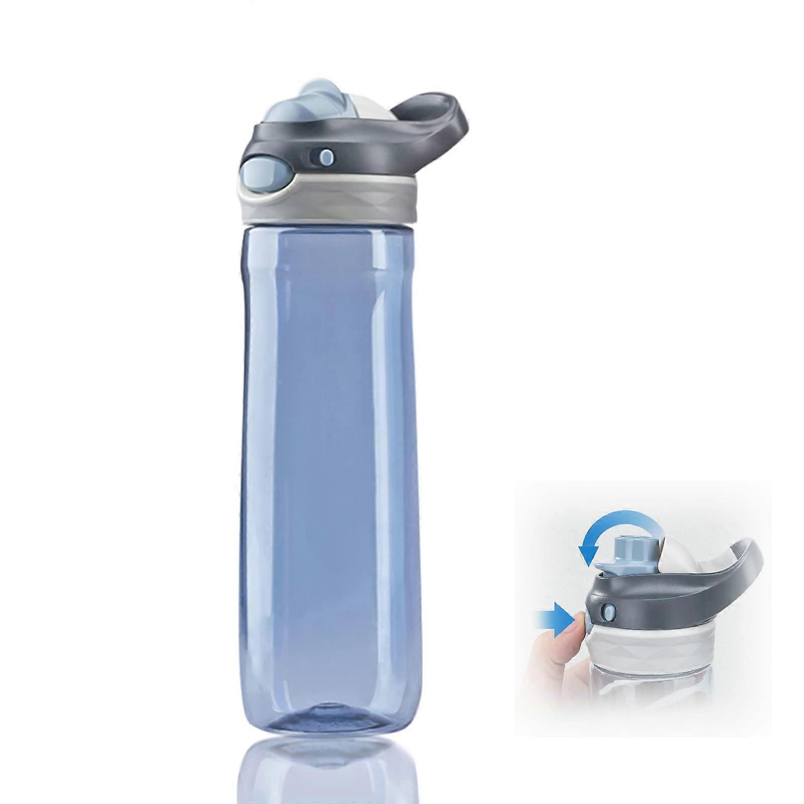 Dearart 26oz Gray Water Bottle Piper -Free, Steam Transparent Bottles Easily Carried, Autospout Sealing