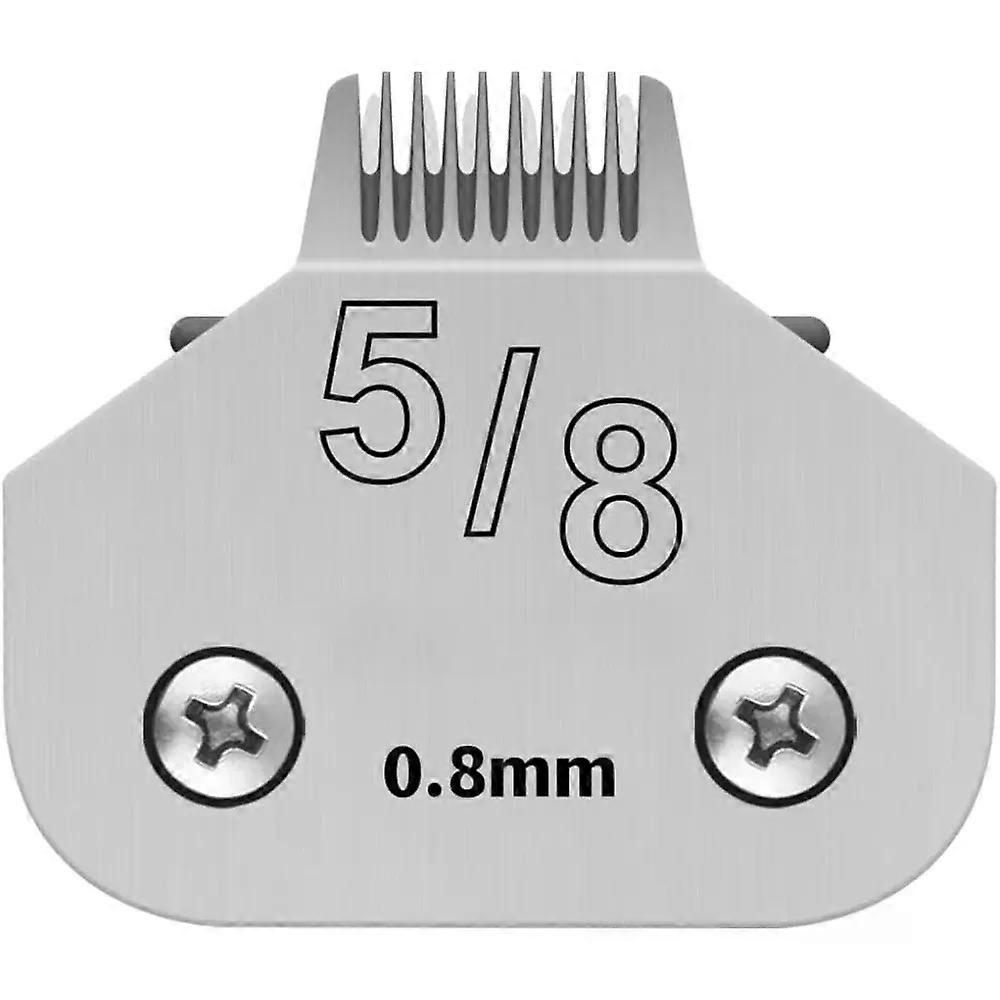 5/8 WIDE TOE Pet Dog Grooming Detachable Blades,Compatible with Andis,Oster A5,Wahl KM10 Clippers,Cut Length 1/32-inch
