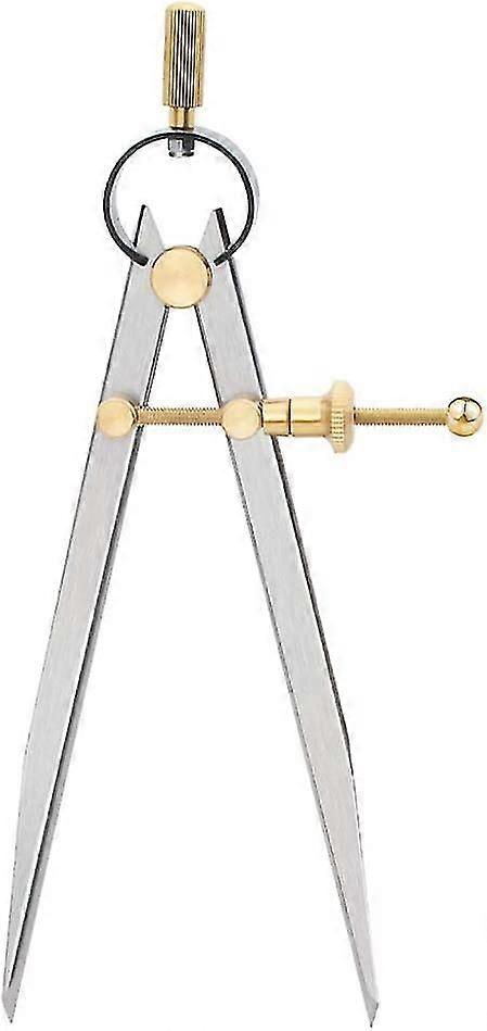 Leather Craft Rotary Tool, 1 Piece Adjustable Spring Compass Divider Leather Edge Marking Tool