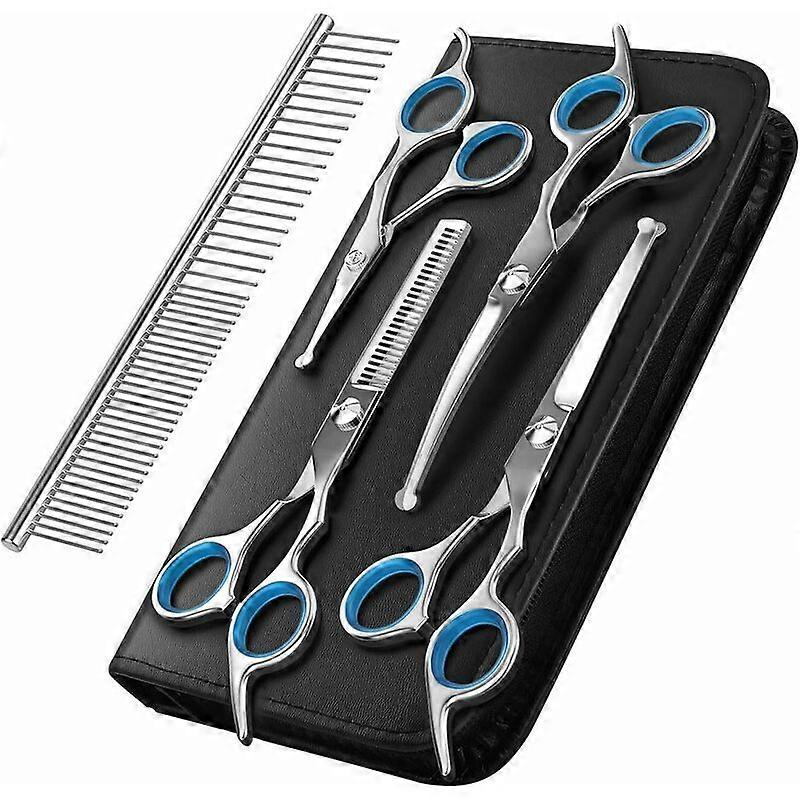 Professional Pet Grooming Scissors Cutting Set