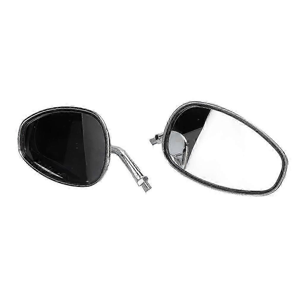 1Pair Electic Mobility Scooter Rear View Glass Reflective Mirror Modified Accessory