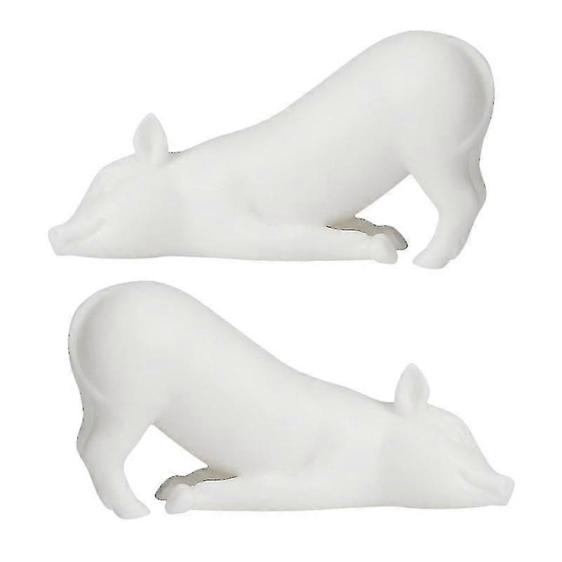 2pcs Adorable Pig Adornments