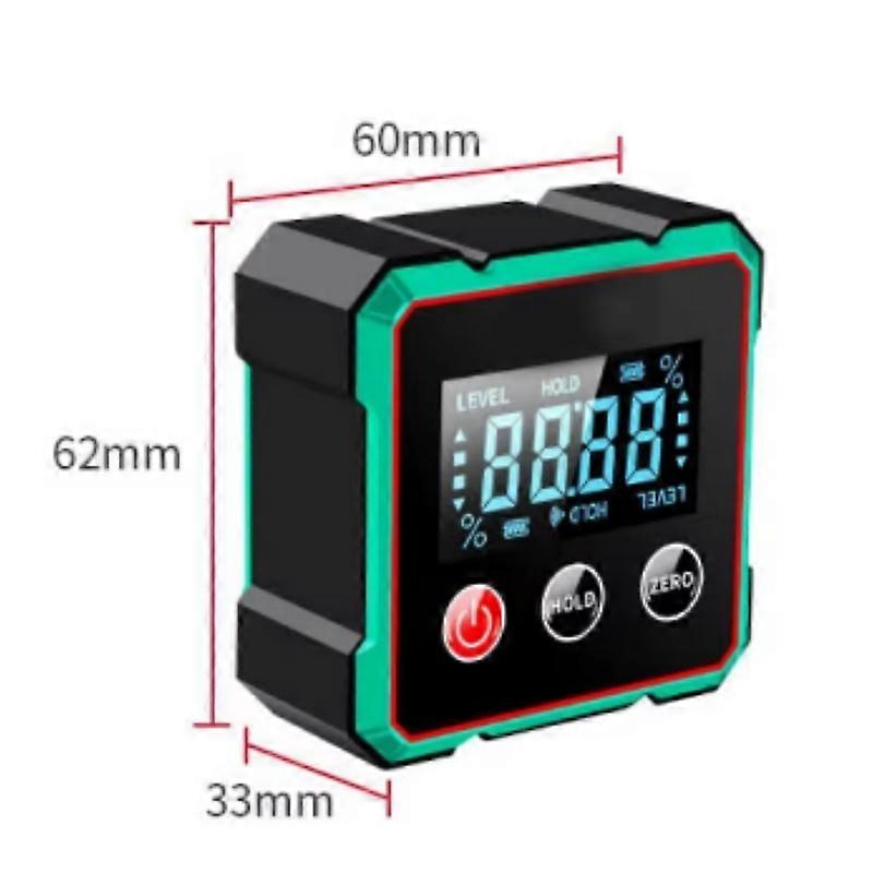 Scomeri Magnetic Digital Angle Finder with Electronic Laser,Aneedbaby Angle Tool
