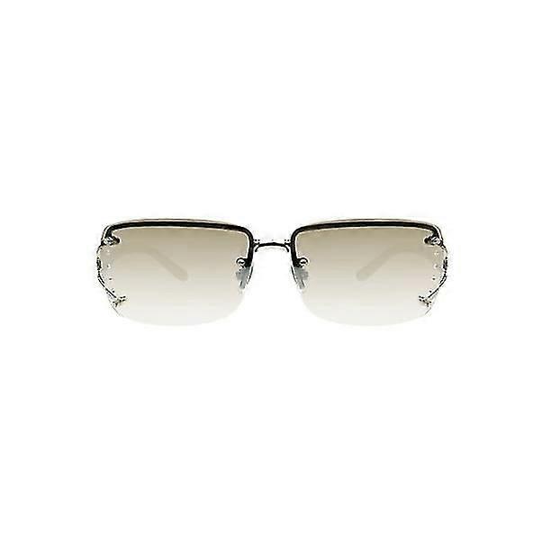 Ladies Rimless Silver Sunglass