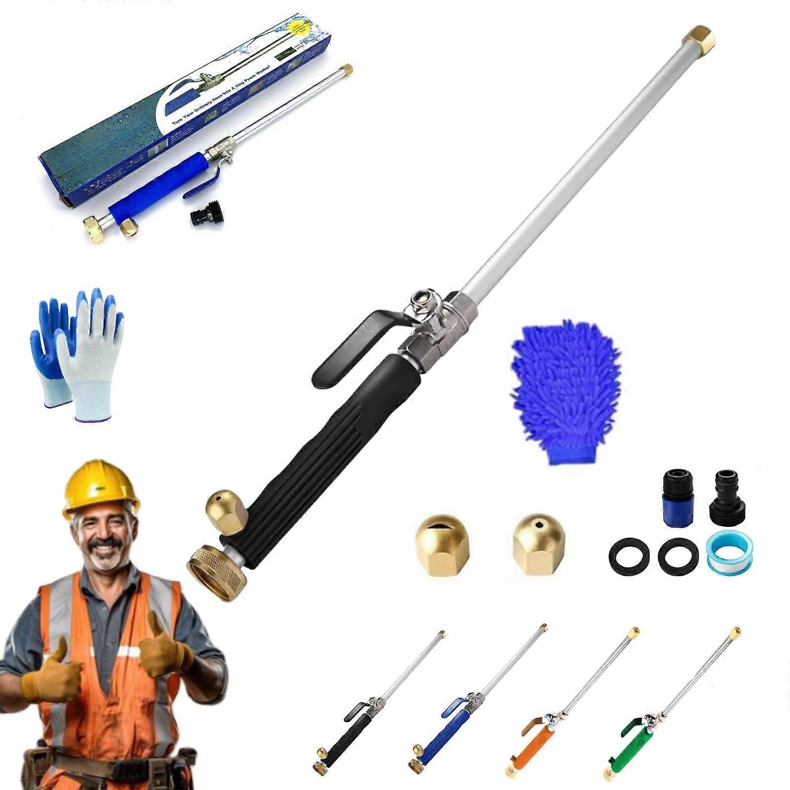 Jetsono.Com Pressure Washer, Upgrade Jetson 2in1 High Pressure Power Washer, Removes Sta
