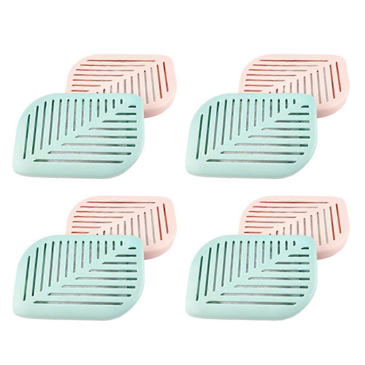 8PCS Refrigerator Deodorizer with Activated Carbon Odor Absorbent