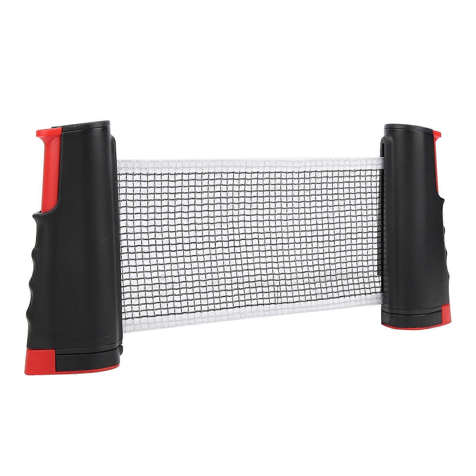 Retractable Table Tennis Net Portable Telescopic Table Tennis Grid Trainning Set Racket