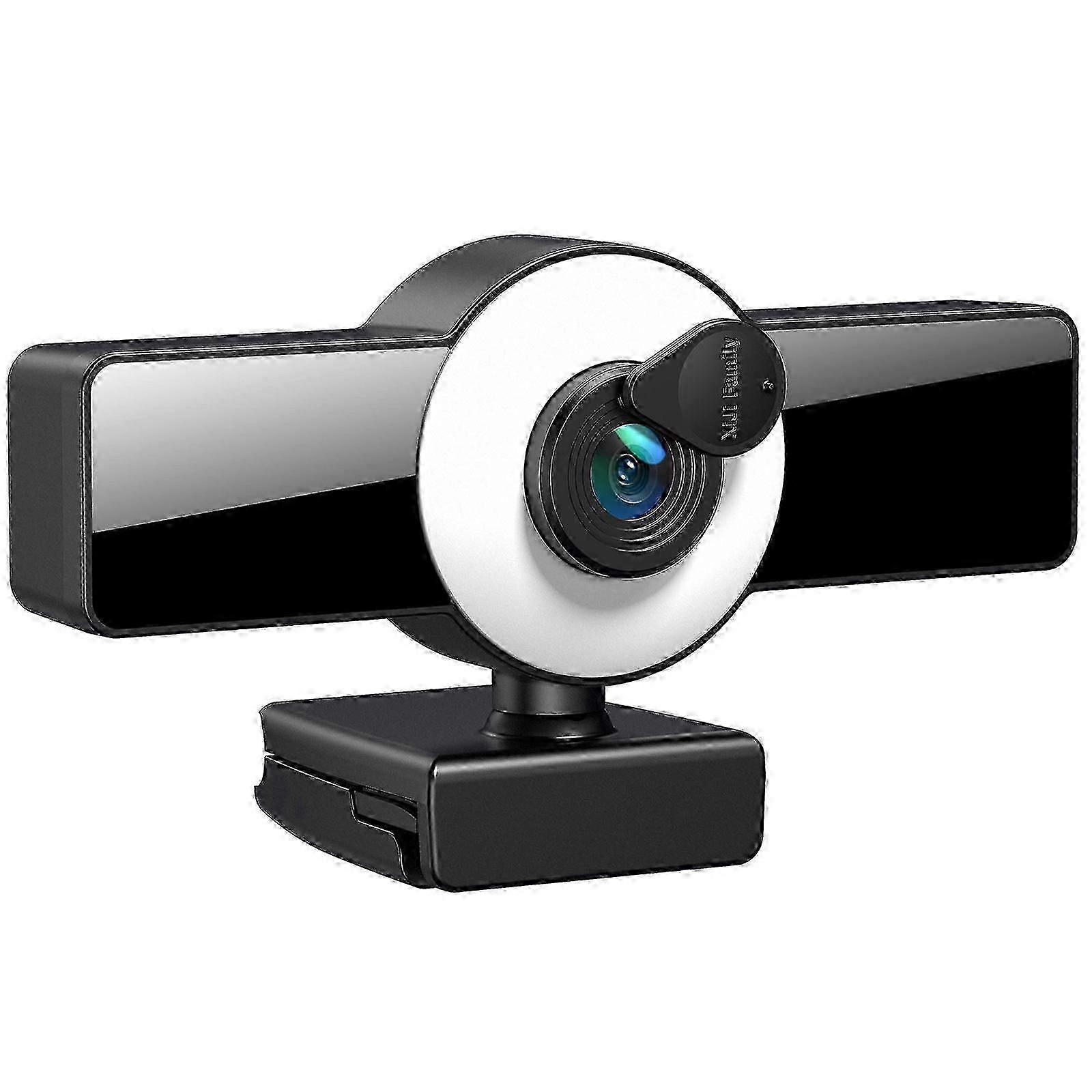 HD Computer Camera 1080P 30FPS Webcam With Light Fast AutoFocus USB Web Camera Stereo Microphone For Zoom Meeting Live lucky