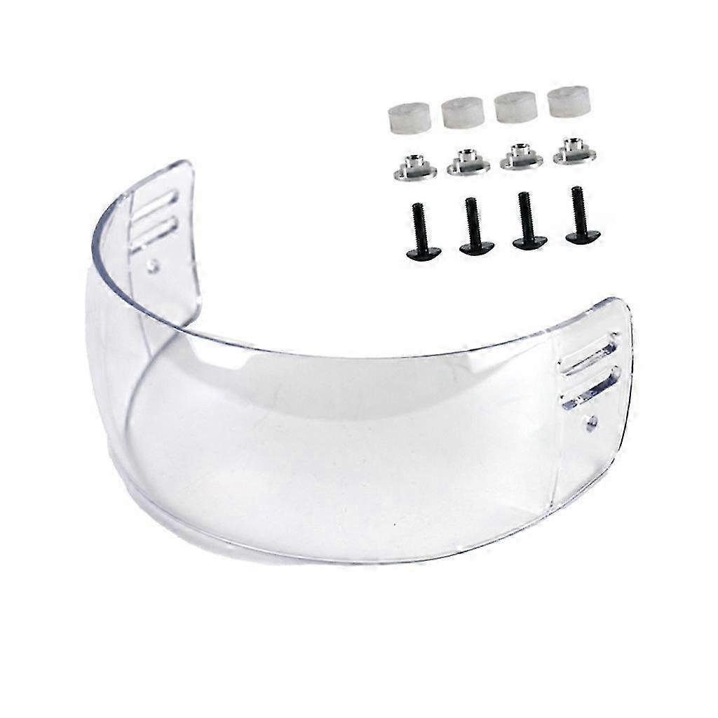 Kirkas jääkiekkovisiiri kannettava suojavaruste pyöräilyyn, pyöräilyyn ulkona