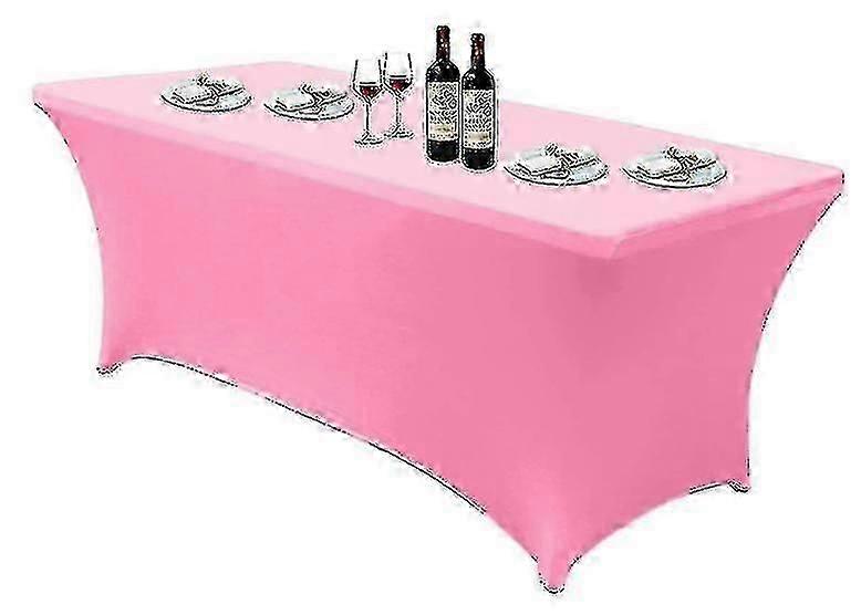 Rectangular Table Tablecloths, Fitted Stretch Table Cover