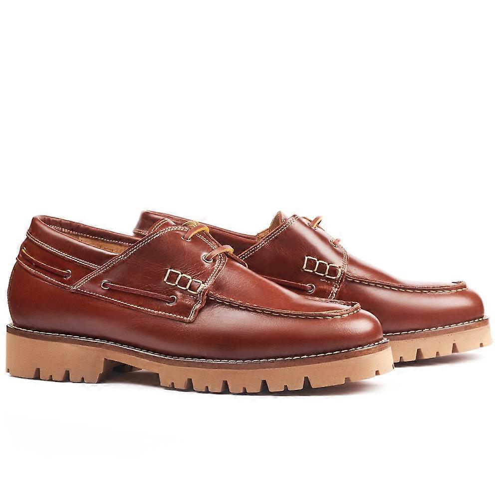 Chaussures rehaussantes Masaltos pour homme 7cm. Brun Silice