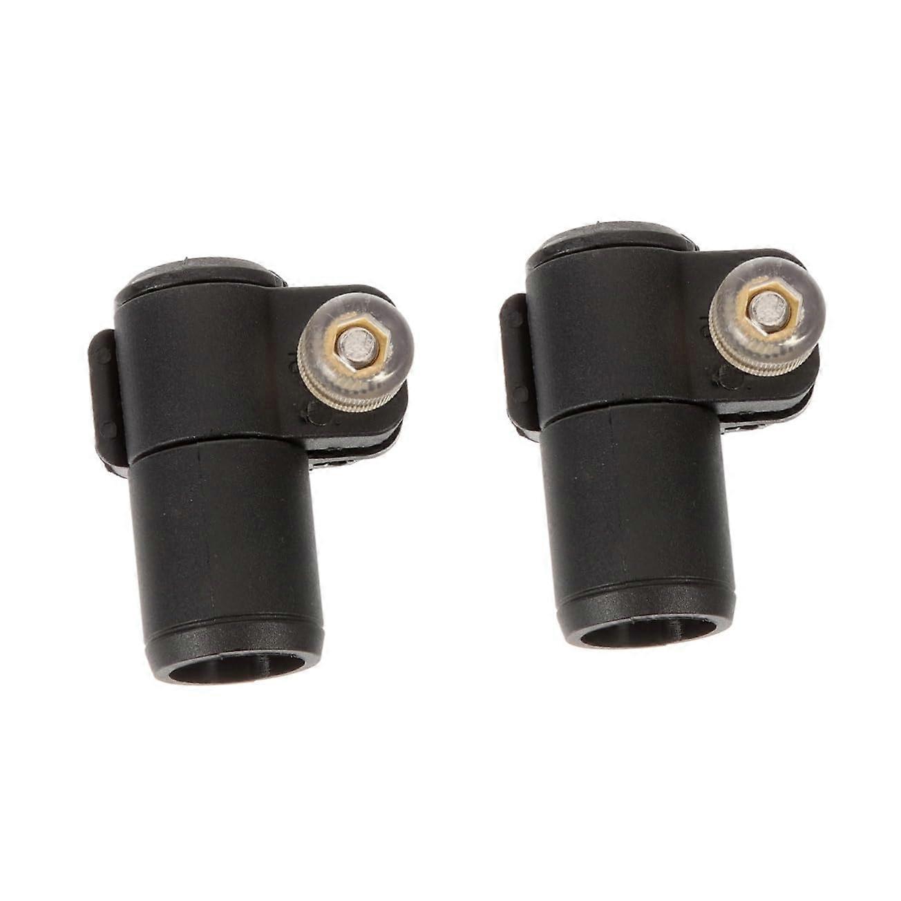 External Locking Trekking Pole Rubber Stopper Attachment with Bar Hook and Gloves, Black Mounting Clip for Interactive Cat Toy