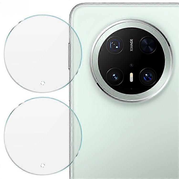IMAK 2個/Huawei Mate 70 Pro + / 70 Proカメラレンズプロテクター超透明強化ガラスレンズフィルムに対応したセット