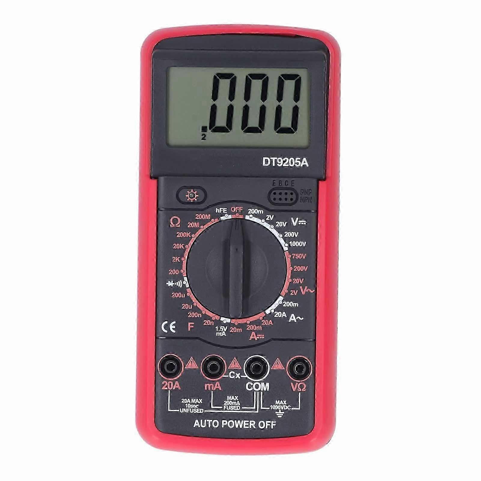 High Precision Digital Multimeter Electrical Voltage Testing Kit Multifunctional Multi Meter for Various Applications