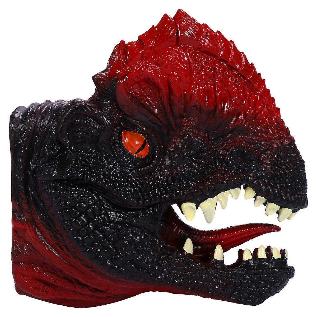 Realistic Dinosaur Head Puppet, Versatile Toy for Enhanced Pair and Group Dynamics