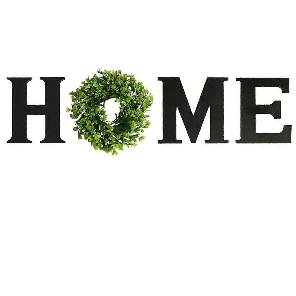 1set HOME Kirjeet DIY Puinen riippuva koriste seinäkoriste Riippuva koriste Riippuva koriste