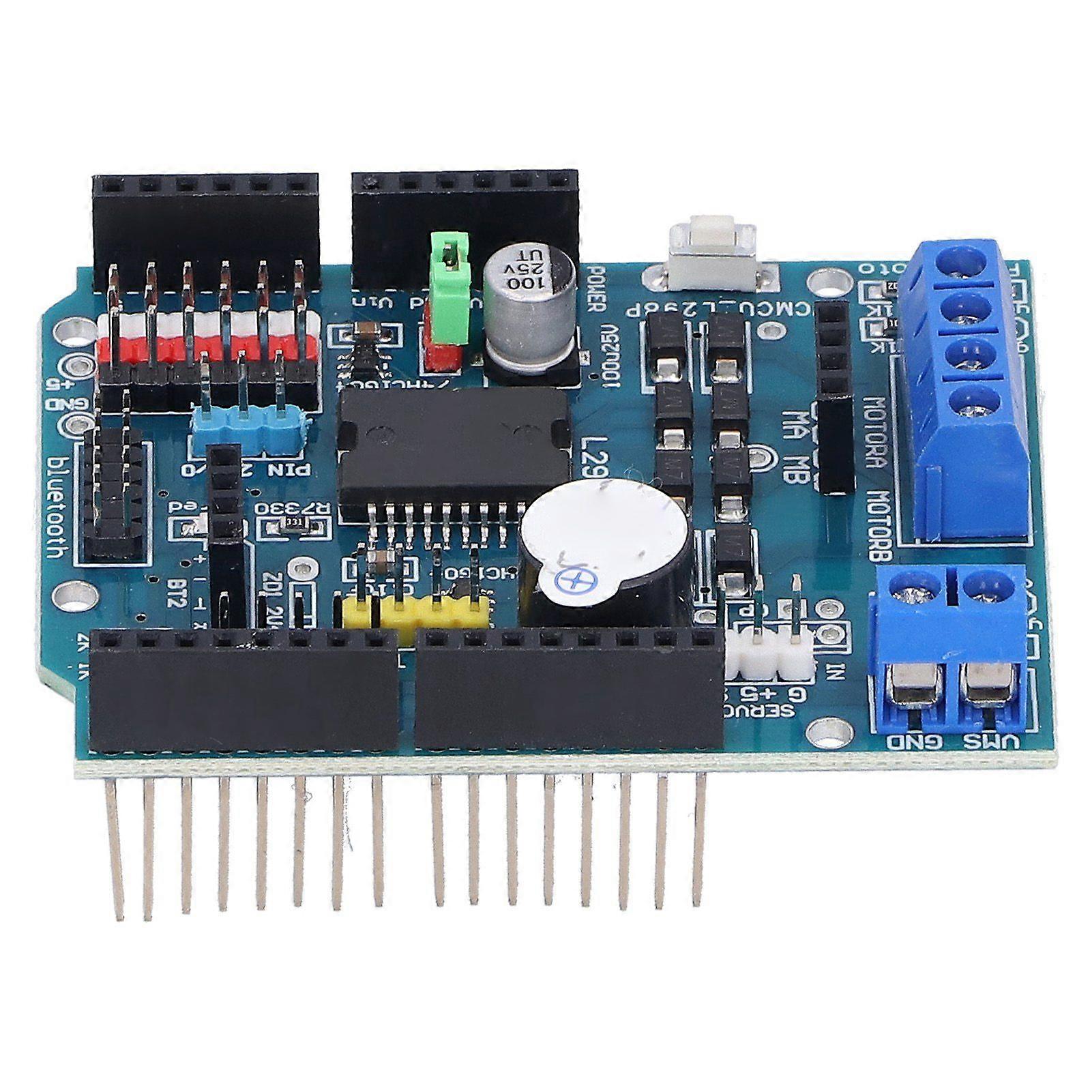 Högkvalitativ L298P Motor Shield Stepper DC Motor Driver Module Driver Driver