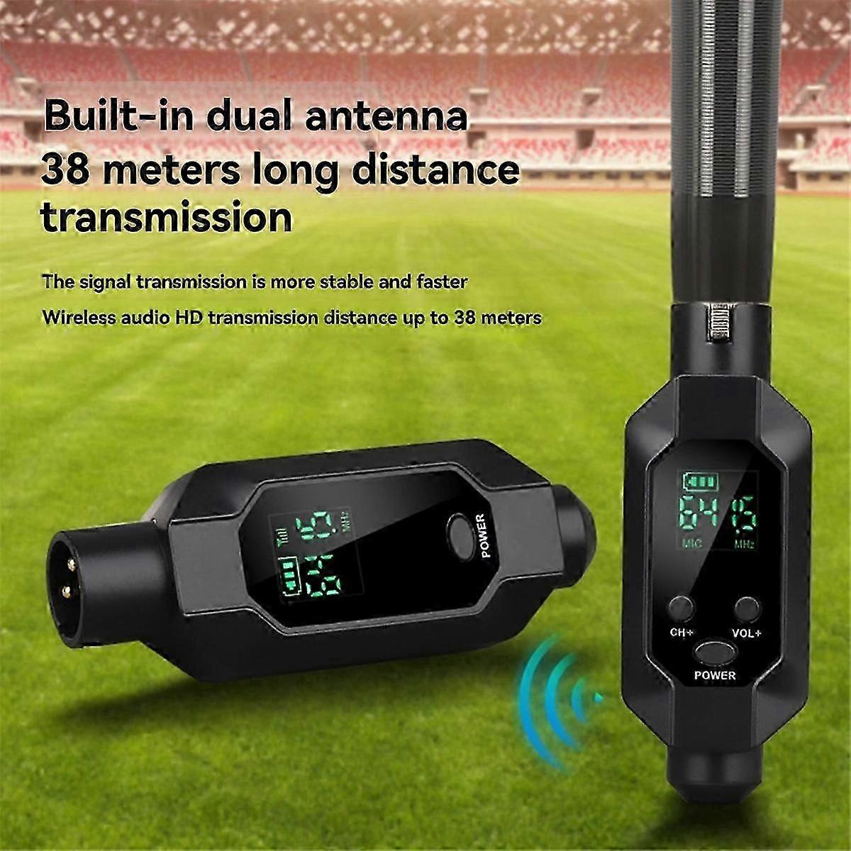 Wireless Microphone Converter Microphone Wireless Transmitter System Universal Wireless Transceiver