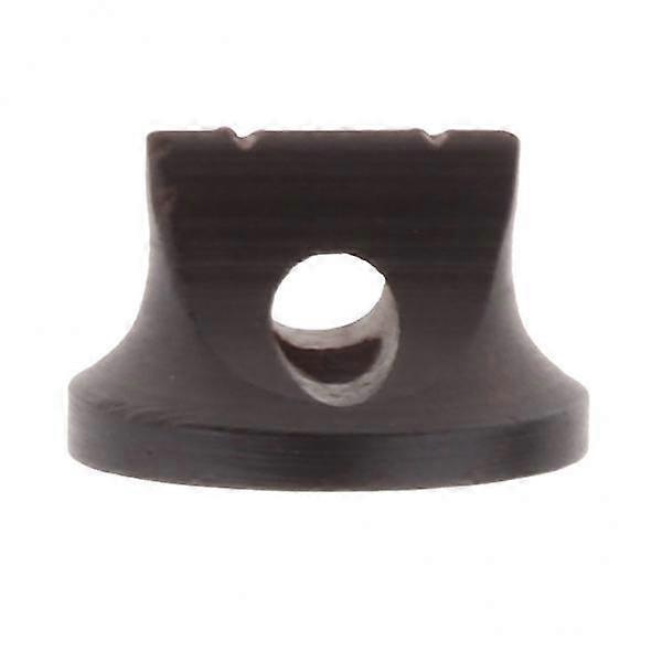 9X 1 Piece Sandalwood Erhu Bridge for String Instrument Parts Black with Bottom