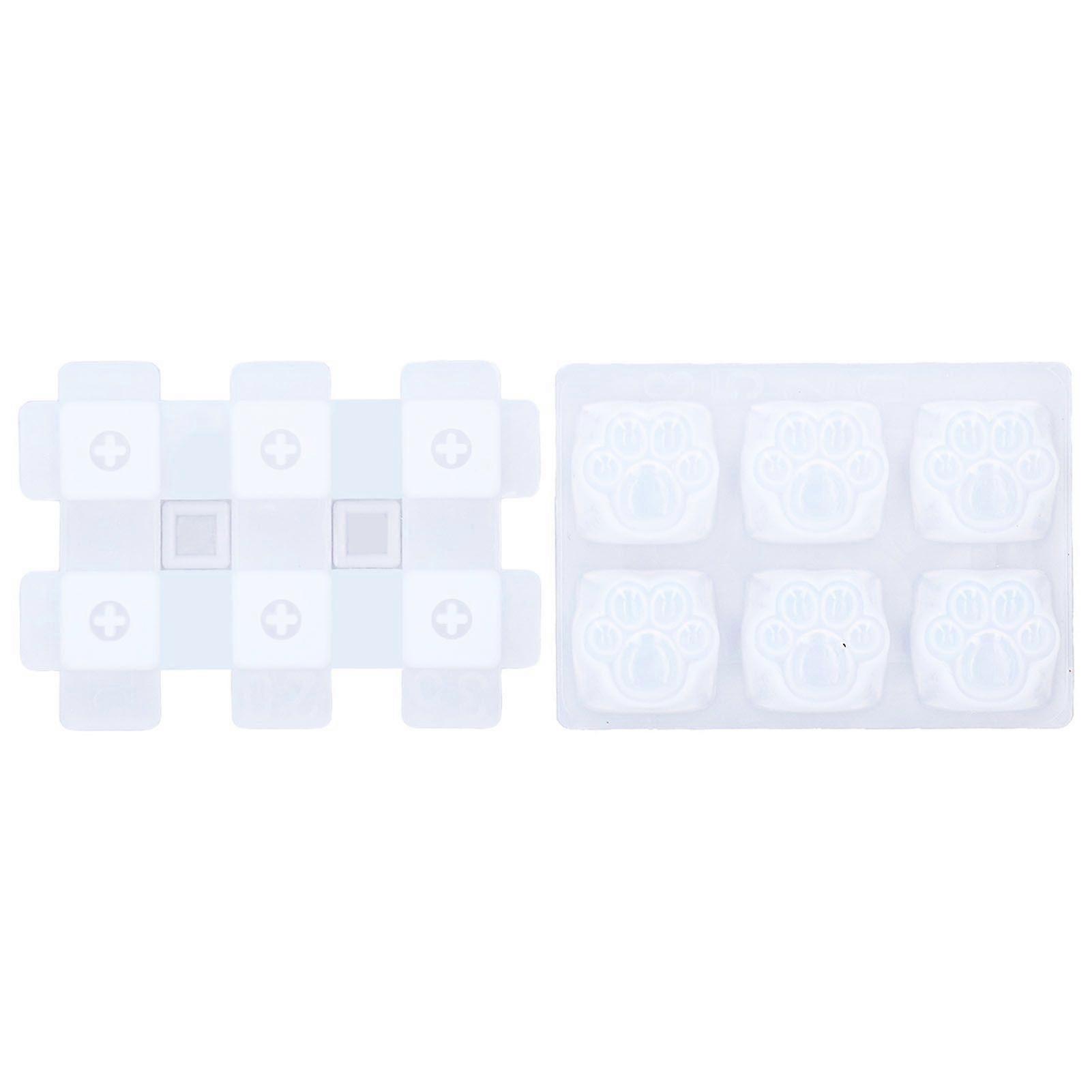 2025 Latest Model  Resin Casting Molds Cat Claw Shape Cleanable Decorative DIY