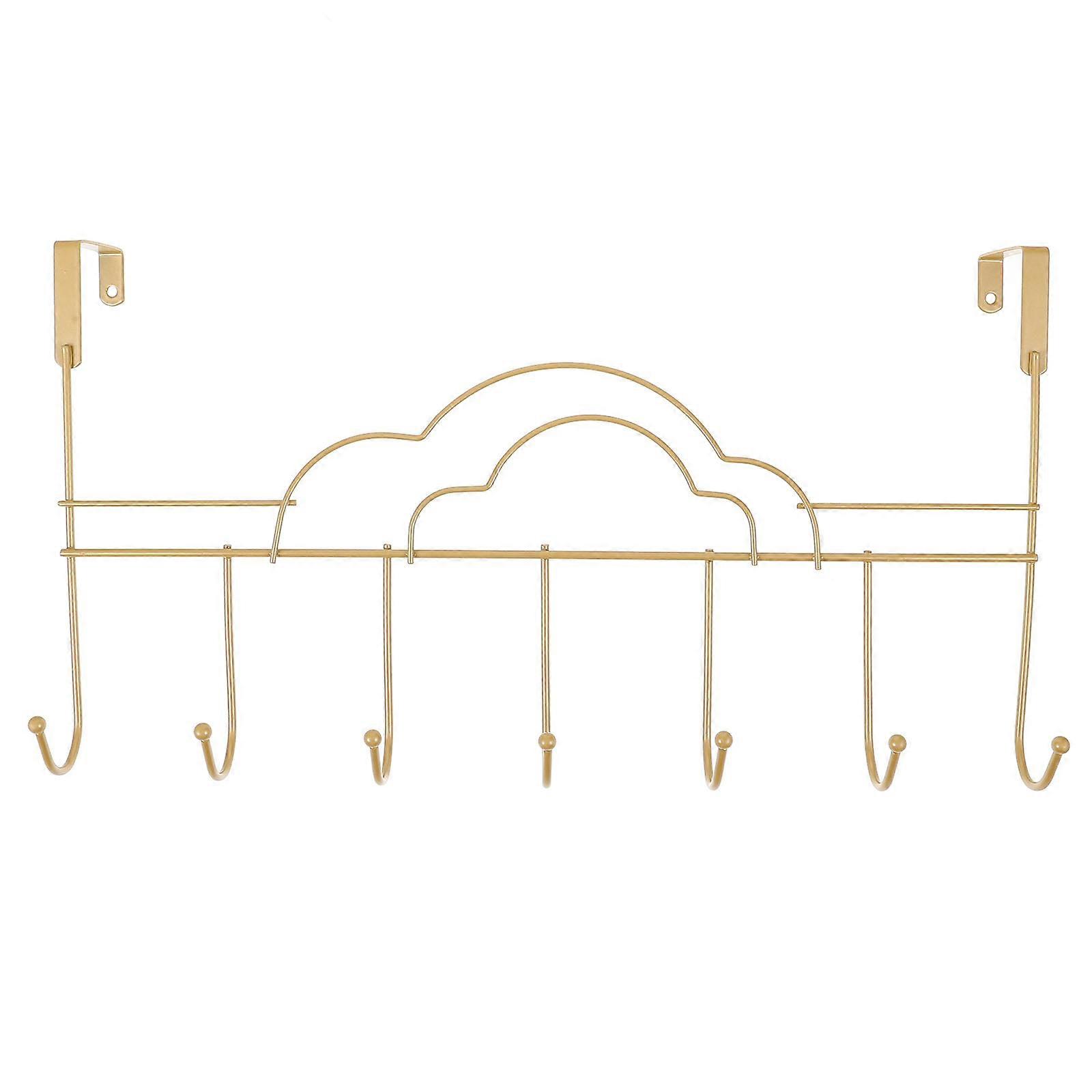 Decorative Coat Rack Motif, Provides Practical Storage Options