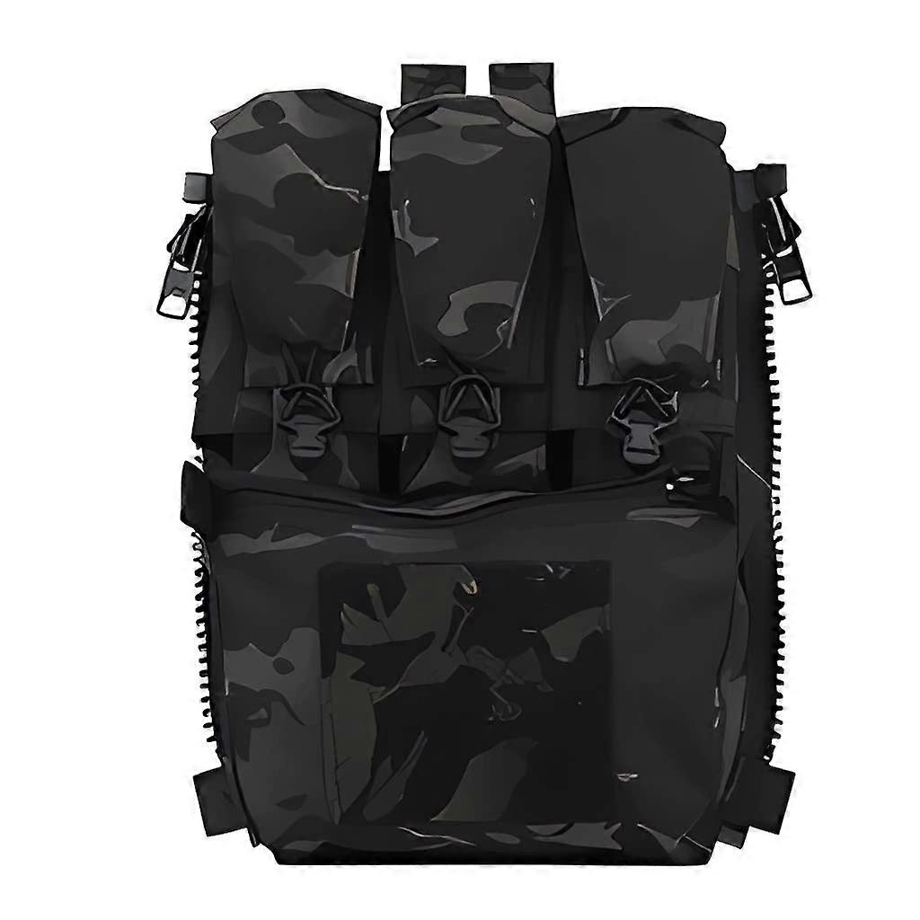 Nylon Panel Banger Back Panel For Ferro Concepts FCPC V5 Plate Carrier MOLLE Compatible Luggage Rack (Color : BCP)