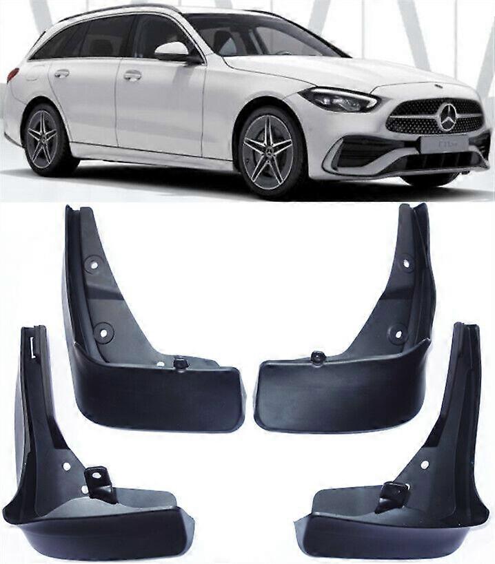 מגיני התזה תואמים OEM דשי בוץ עבור 2021-2024 מרצדס בנץ C Class AMG אסטייט S206/