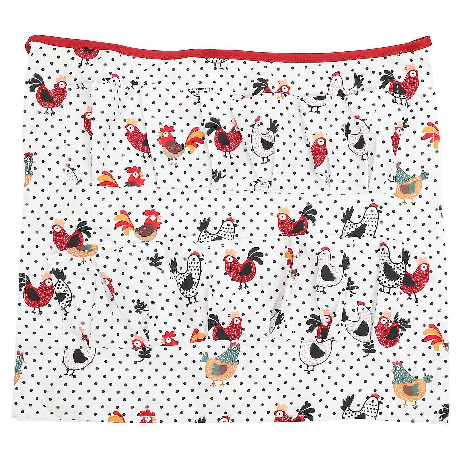 Pockets Egg Apron For Farm Work Multi-Colored 50.00X45.00X8.00CM Egg Collection 1Pcs